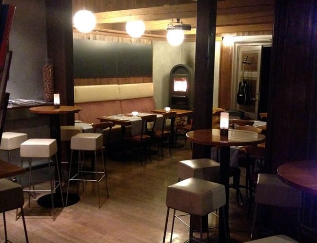 Overdådig og frisk restaurant