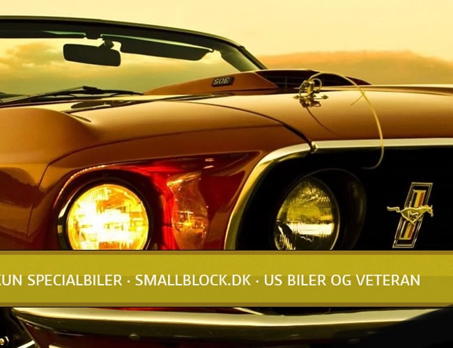 SmallBlock.dk - Eksisteret siden 1999 - Salg af veteranbiler