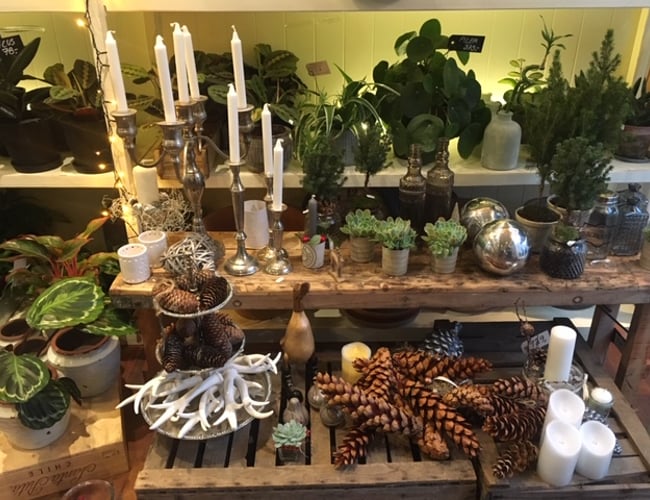 Blomsterbutik til afståelse