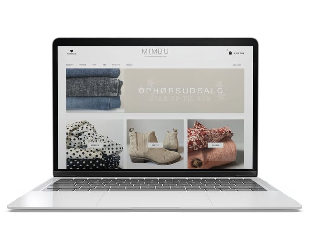 mimbu.dk - Veletableret webshop med modetøj til kvinder og børn - Avance på op til 70% 