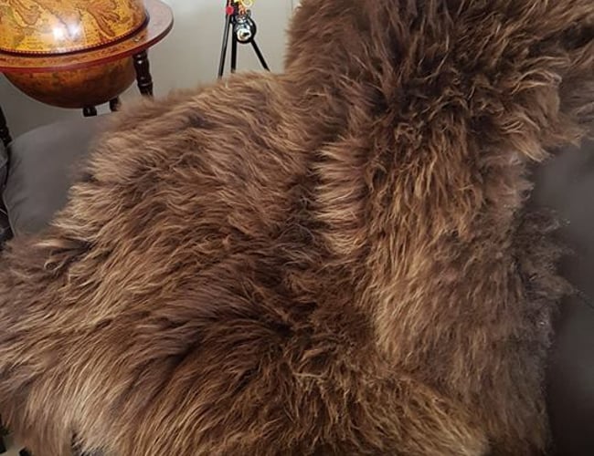 Webshop med salg af skindprodukter med omsætning på ca. 250.000-400.000 kr. per år.