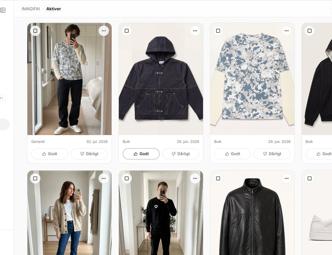 AI-platform til content genering hos fashion brands