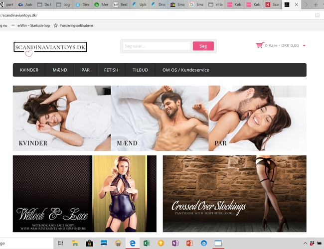 Scandinaviantoys.dk - Fuld funktionsdygtig sexshop med dropshipping