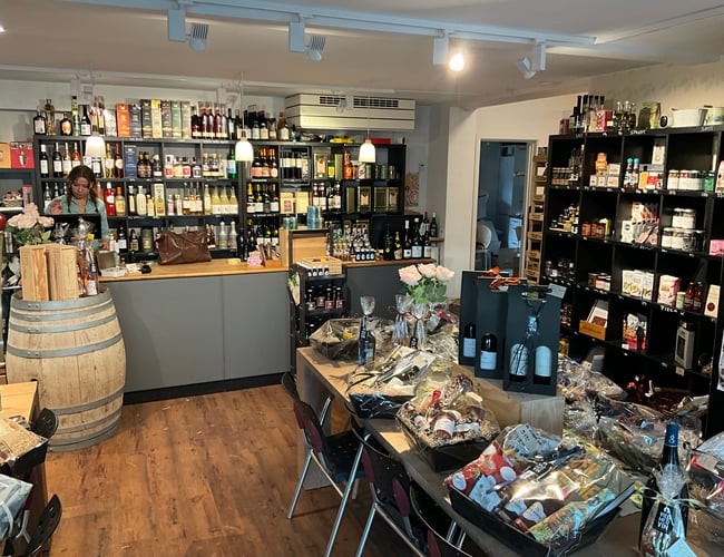 Rønde Vild med vin butik sælges NY PRIS