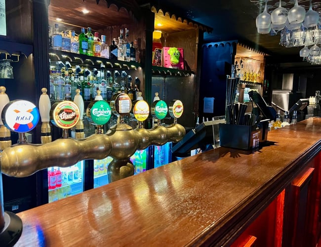 Irish pub - overdrages - Ingen nøglepenge
