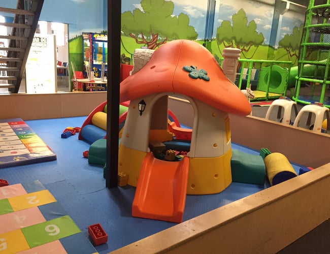 Spændende center med Legeland, Minigolf, Arkadehal og køkken sælges