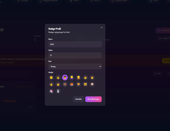 Eventyrhulen.nu – Magisk AI-historieunivers for børn 100% automatisere