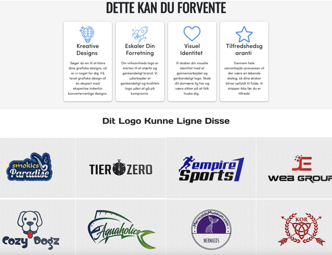Køreklar Webshop med dropservice aftale - Grafisk design alt lige fra logo til flyers - Der er omsat for 24.453 kr.