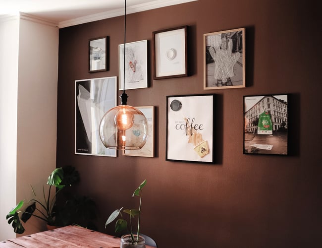 Bæredygtig kunst webshop med kunstnere, koncept, instagram og facebook