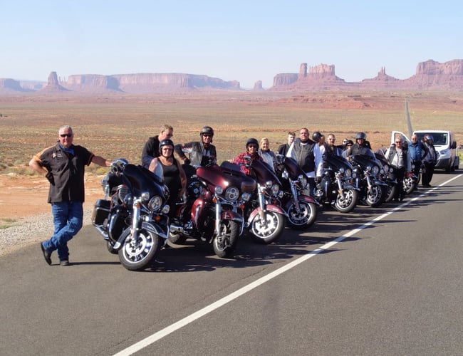 Motorcykelrejsebureau med speciale i grupperejser til USA er til salg helt eller delvist: