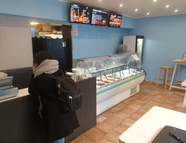 Burgers´n Salads - Frederiksbergs bedste placering - Til afståelse