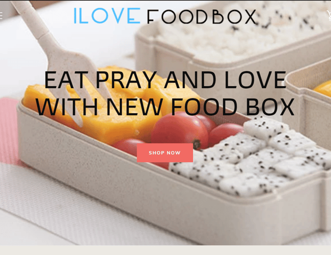 iLoveFoodBox.com - Webshop klar til at tjene penge med salg af miljøvenlige madkasser