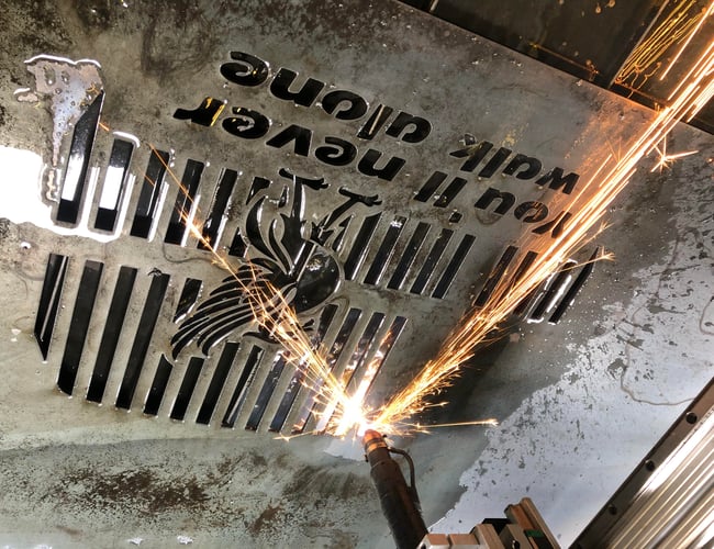 CNC plasmaskæring - Omsætter for ca 120.000 kr. pr år organisk