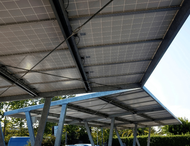 Carporte med solceller - Generationsskifte