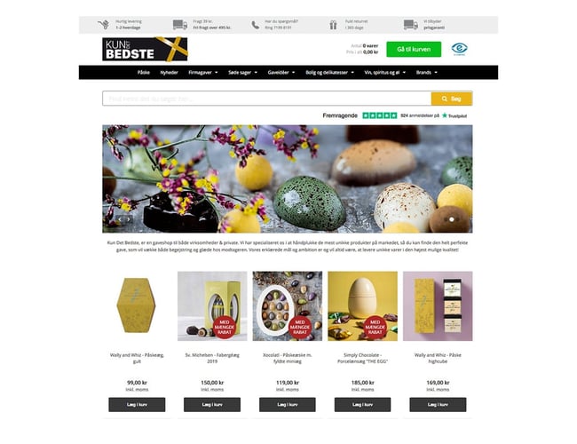 Kundetbedste.com - Danmarks fedeste "slikbutik" med firmagaver søger investor / partner - en eller evt. flere