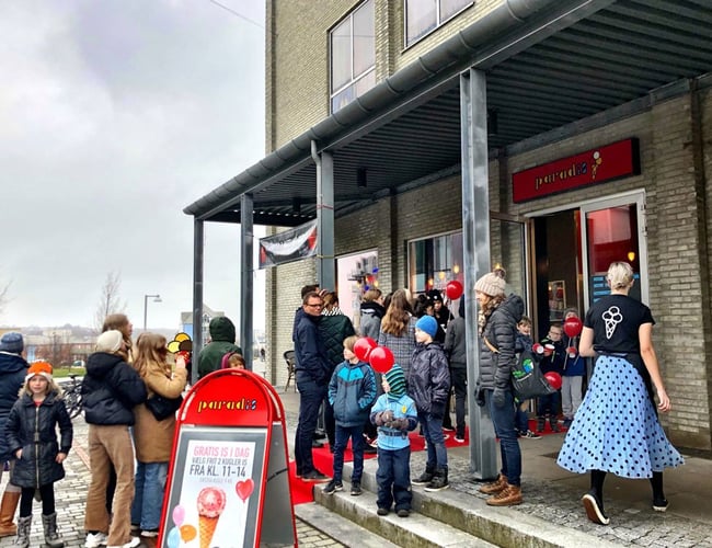 Tre veldrevne Paradis is butikker til salg -  4000 Roskilde - Aktiv siden 2007 - Stabil høj omsætning