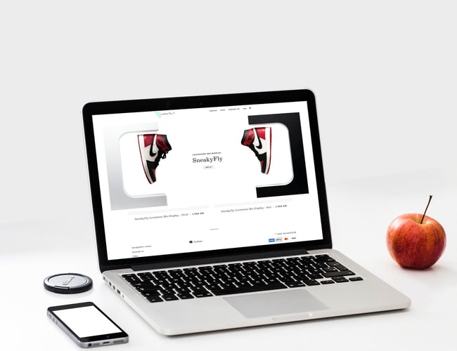 Super webshop med et unikt niche produkt - www.sneakyfly.dk