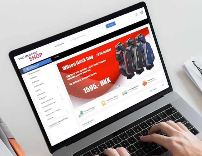 Kendt og populær golf webshop i sund vækst + DK's største golf debatforum