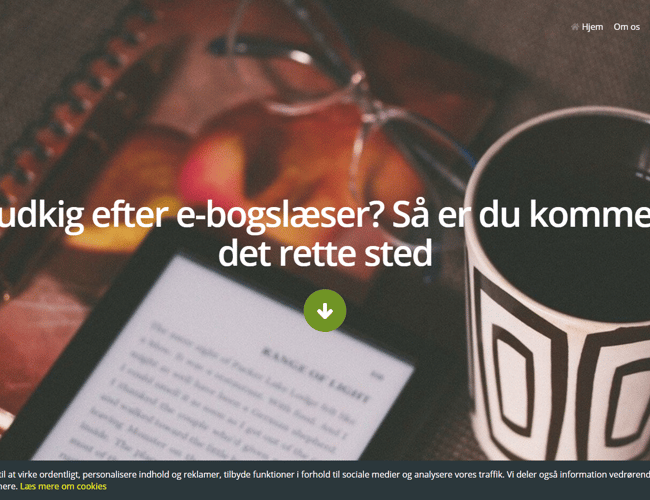 Affiliate blog om ebogslæser sælges