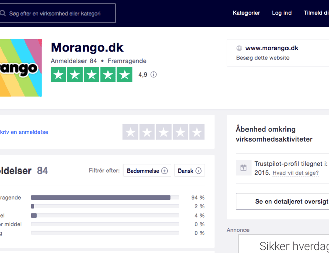 5-stjernet webshop med børnetøj & tilbehør