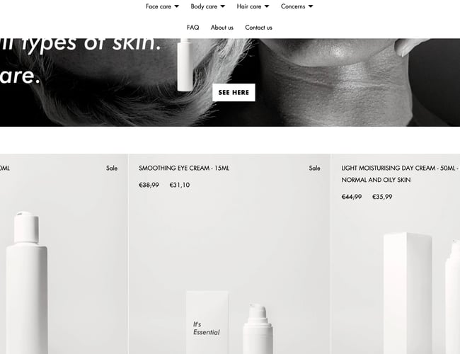 Køreklar Skincare webshop  - Bliv europas største skincare virksomhed!