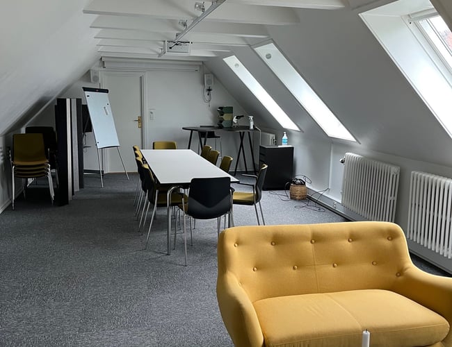 Salg af velfungerende kontorfælleskab i Aarhus C.
