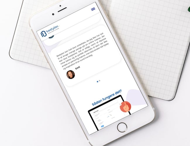 bestplan.dk - Platform med automatisk genereret kost og trænings programmer 