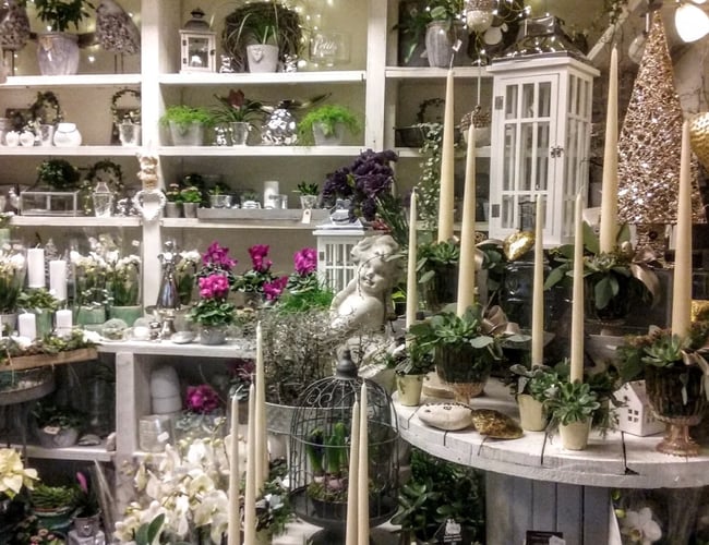 Unik Blomsterforretning stærk i fremdrift sælges. 