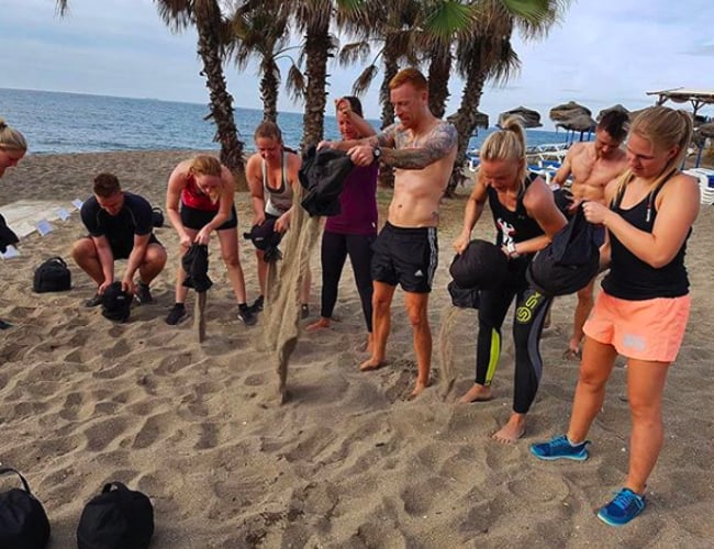 Urbane og moderne træningsredskaber - nævnt i Euroman 