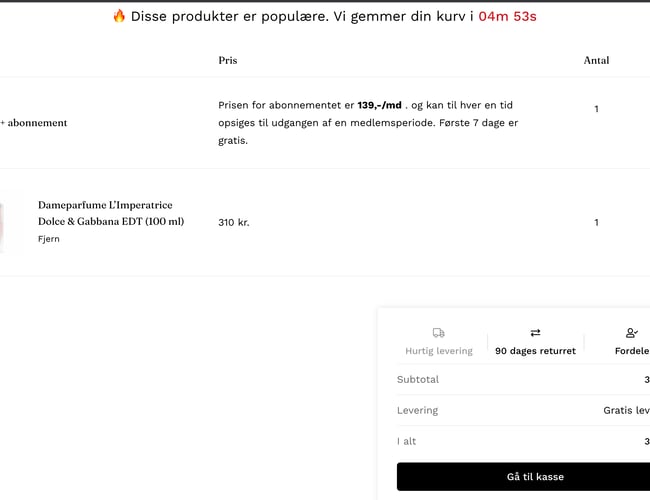 Partner eller investor søges til abonnementsbaseret webshop