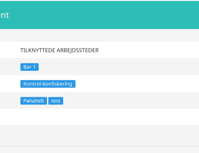 SaaS virksomhed med kunder og omsætning inden for event administrations software