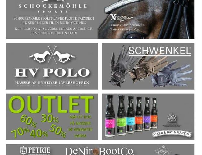 Kendt webshop med rideudstyr