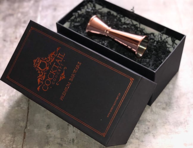 Webshop med salg af eksklusivt barudstyr - Siden er ca. 2 år gammel