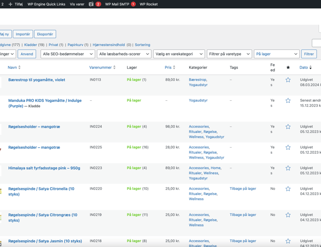 Yogastore.dk | Salg af udstyr og tilbehør til yogalivsstilen