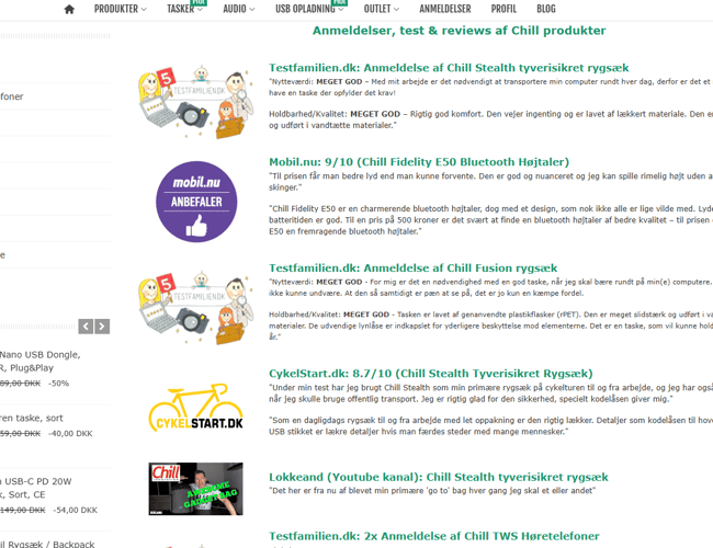 Chill – Kendt Varemærke & Webshop med 25 års historik