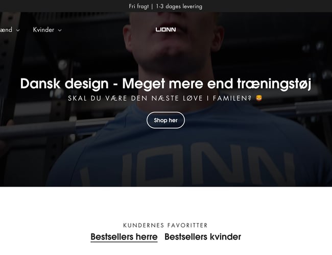 Sportstøjbrandet Lionnwear sælges