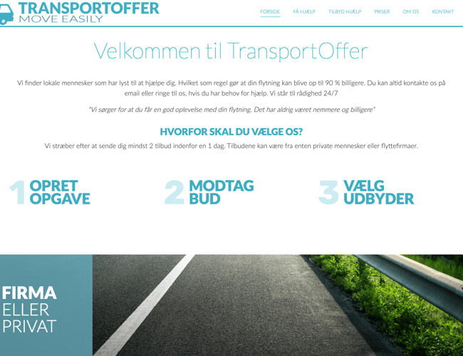 transportoffer.dk - Perfekt for dig der vil arbejde hvorhen i verden. 