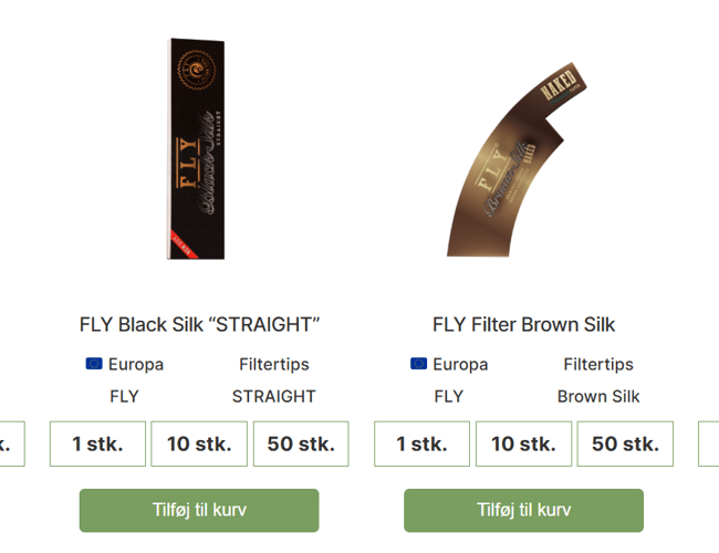 3 måneder gammel Rullegrejs webshop med store muligheder!