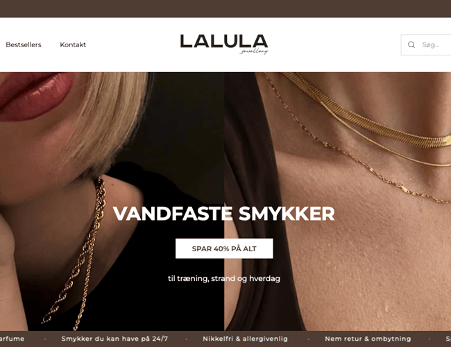 Etableret smykkebrand og webshop med stort vækstpotentiale