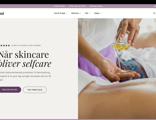 Køreklar Premium Wellness Webshop