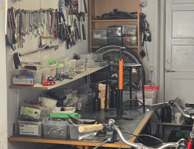 Cykelbutik sælges på Amager