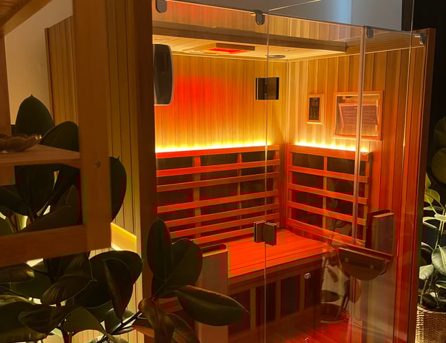 Klinik med cryoterapi og infrarød sauna sælges
