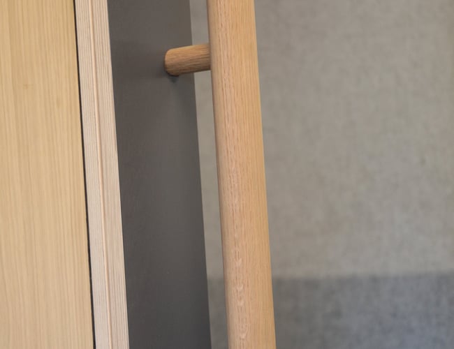 Dansk færdigudviklet koncept med designet telefonboks til kontoret