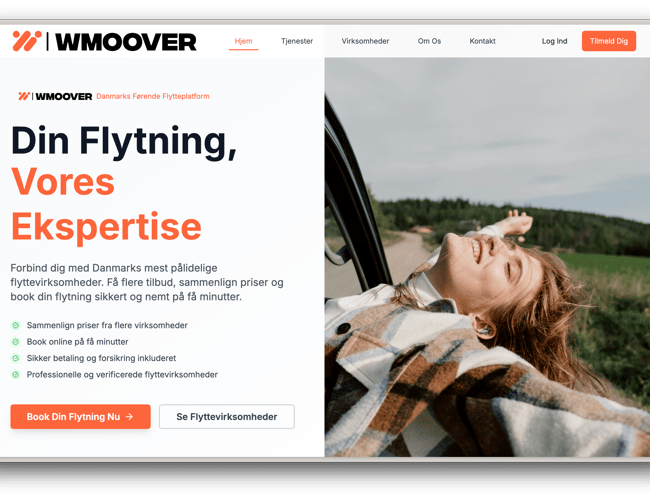 Goflyt.dk – AI-drevet platform, der gør flyttetilbud lynhurtige og 100% automatiserede