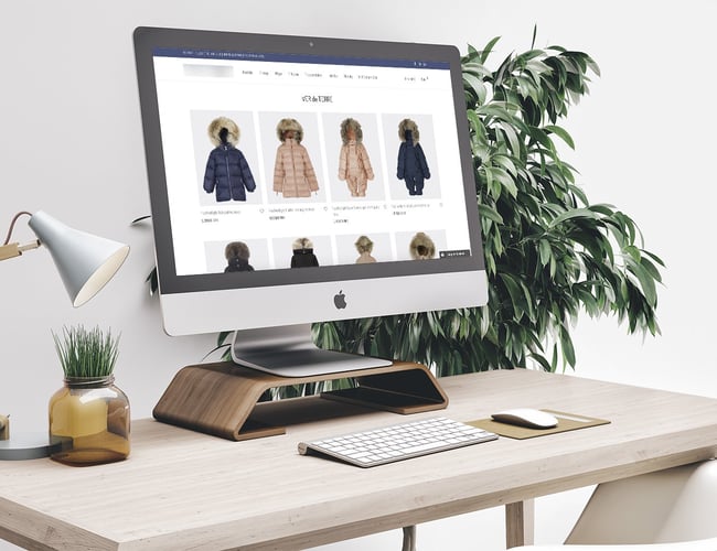 Smuk og enkel webshop med salg af børnetøj