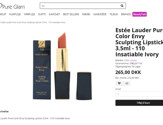 Pureglam.dk - Brandet kosmetik på abonnement