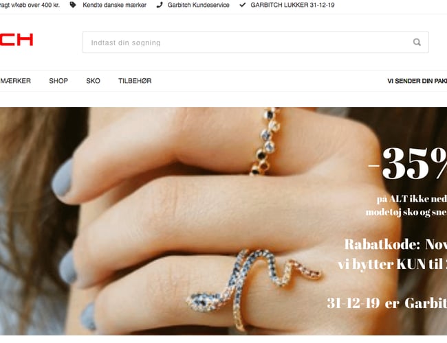 Webshop sælges // Modetøj til damer // Attraktiv årlig omsætning 