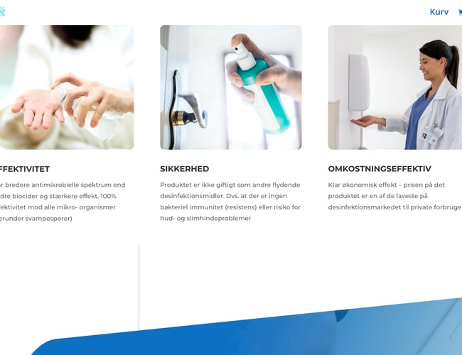 Desinfektionsmiddel.dk | 100% KØREKLAR WEBSHOP | GØR EN GOD HANDEL