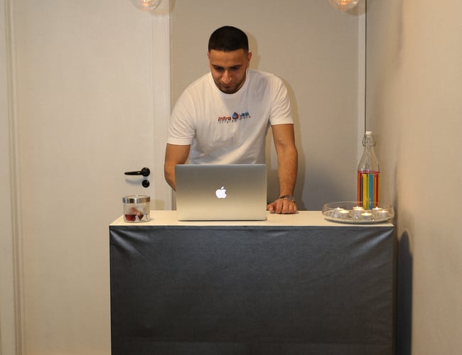 Infrarød sauna klinik til salg med god kundebase på 1500 følgere