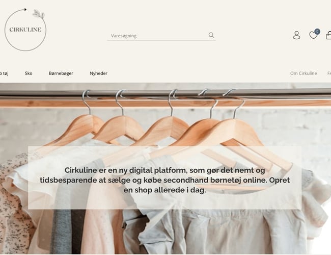 Ny webshop med secondhand børnetøj til dig med en bæredygtig iværksætter i maven